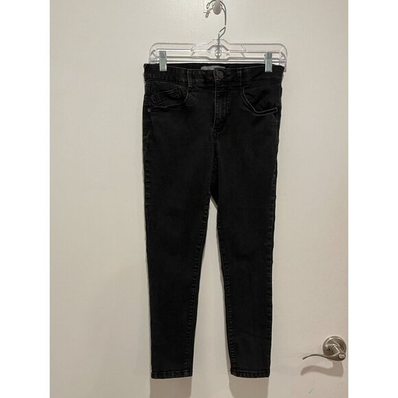 Wit & Wisdom Black Denim Stretch Mid-Rise Ankle Skinny Jeans Women's Size 4P - Picture 2 of 12